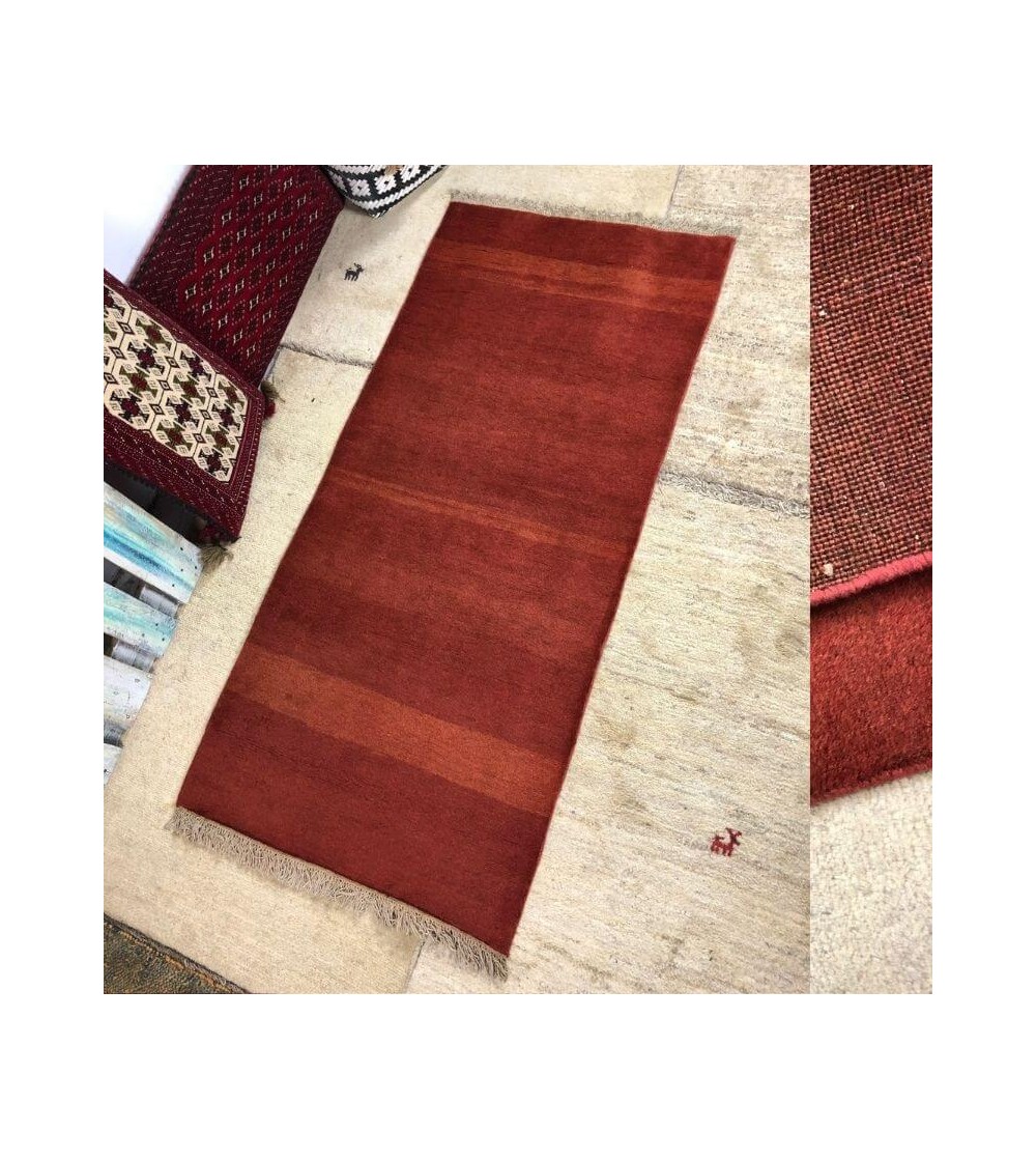 Alfombra étnica moderna rayas teja Persa premium producto