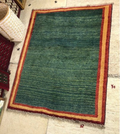 Alfombra étnica premium Persa contemporánea verde producto